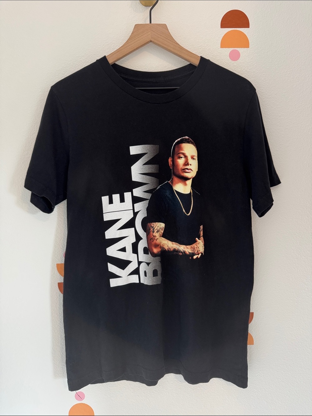 Kane Brown Black Graphic Short Sleeve Men’s T-Shirt - Print N0118